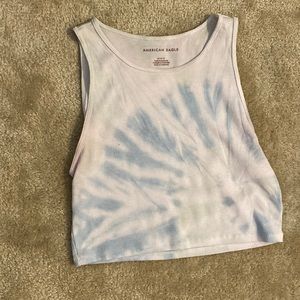 Tie die crop top